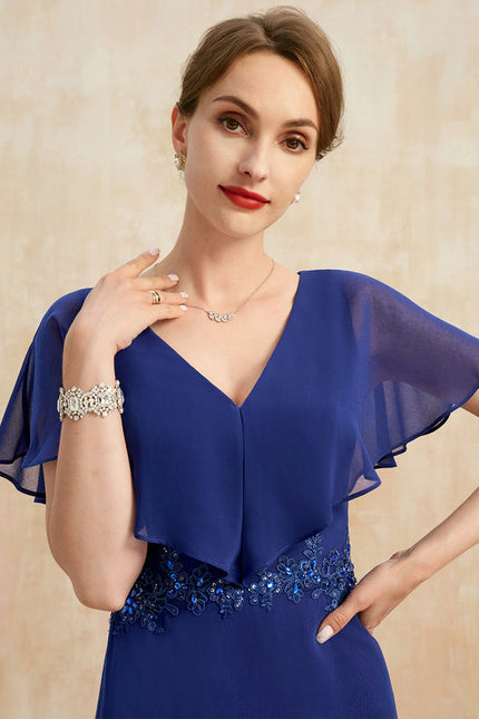 Robe Chic Vaporeuse Bleu - gallery 1