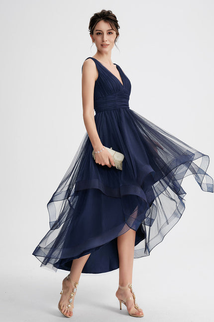 Robe Chic Nuit Tulle Flottant - gallery 1