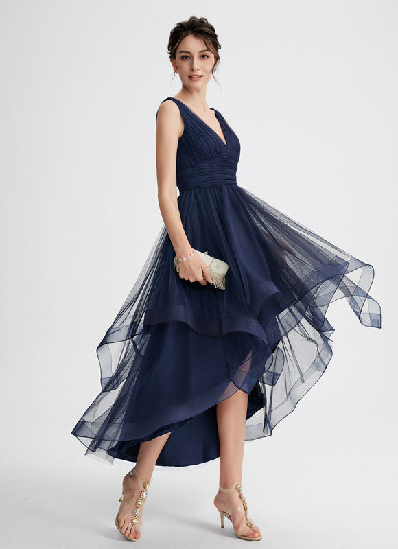 Robe Chic Nuit Tulle Flottant - gallery 1