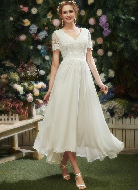 Robe Chic Mousseline Fleurie - gallery 1