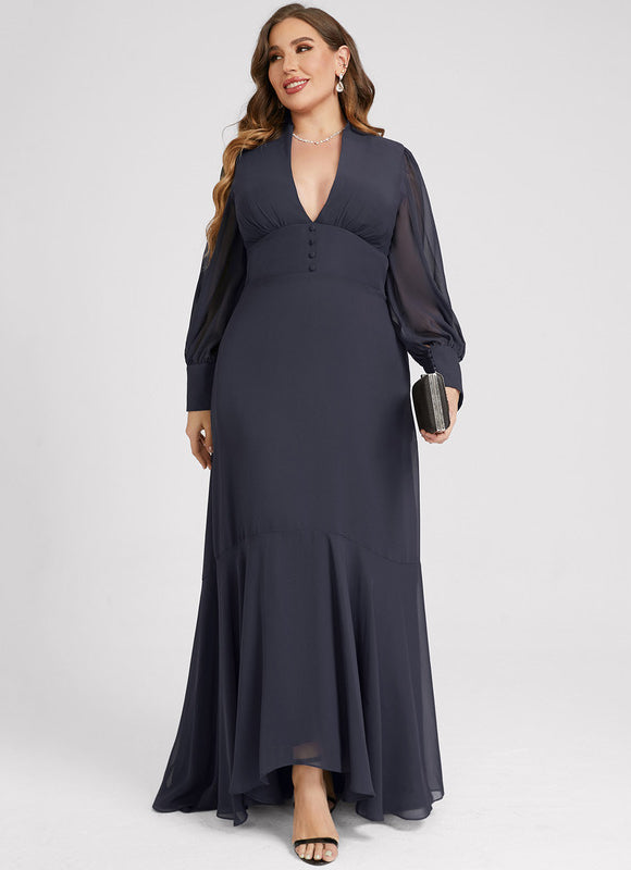 Robe Chic Nuit Élégante Flottante - gallery 8