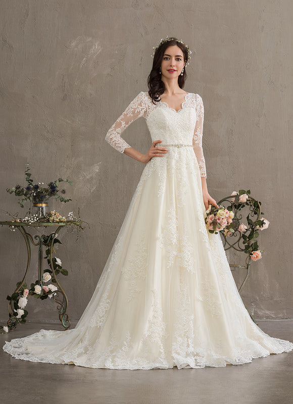 Robe Chic De Mariée Classique - gallery 5
