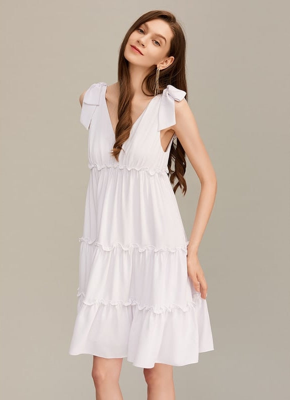 Robe Chic Verte Évasée