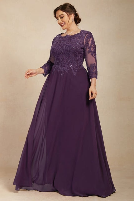 Robe Chic Aérienne Grise - gallery 8