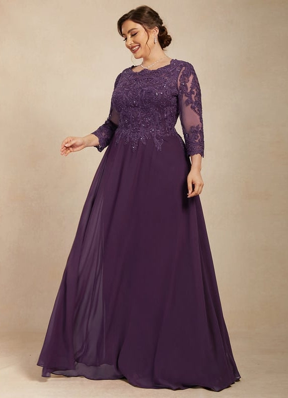 Robe Chic Aérienne Grise - gallery 8