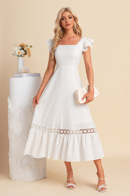 Robe Chic Écrue Rétro - gallery 4