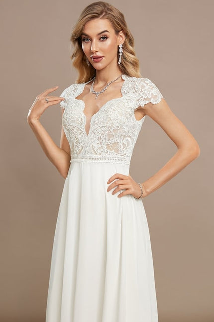 Robe Blanche Plage Chic - gallery 4
