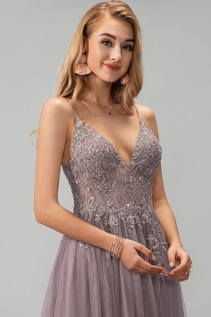 Robe Chic Élégance Tulle Sophistiquée - gallery 2