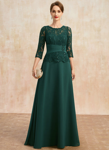 Robe Chic Vert Sombre Chic