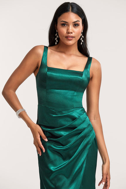 Robe Chic Satin Caramel - gallery 3