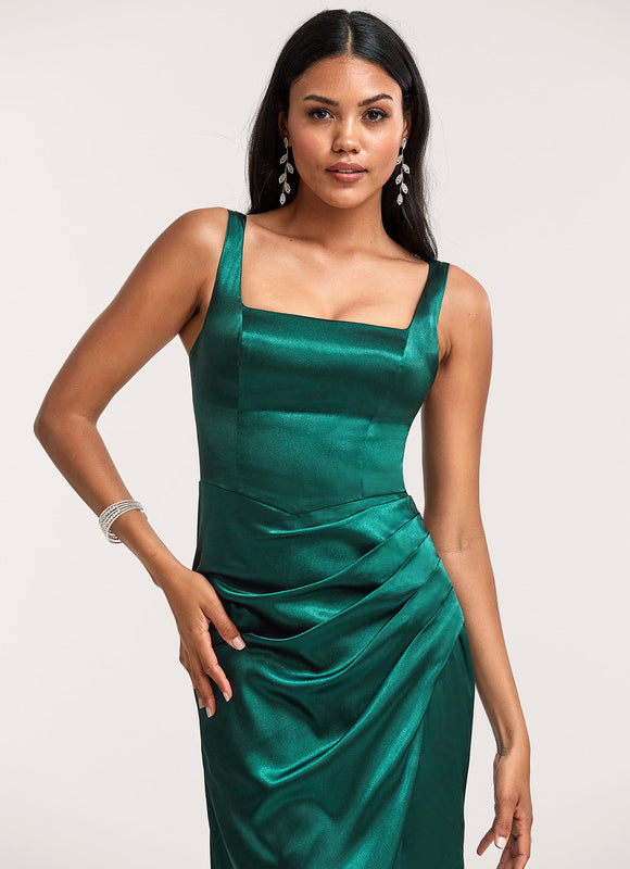 Robe Chic Satin Caramel - gallery 3