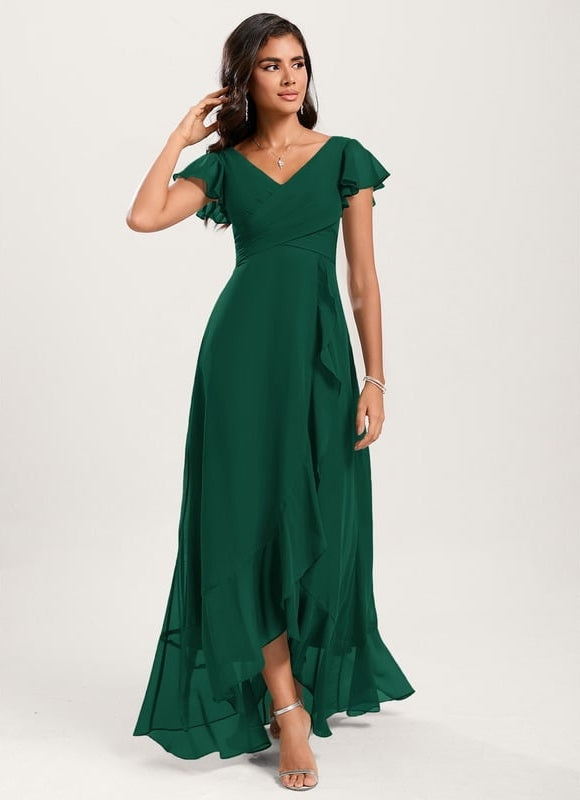 Robe Chic Fluide Bleu Nuit - gallery 4