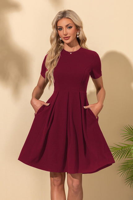 Robe Chic Navy Courte - gallery 1