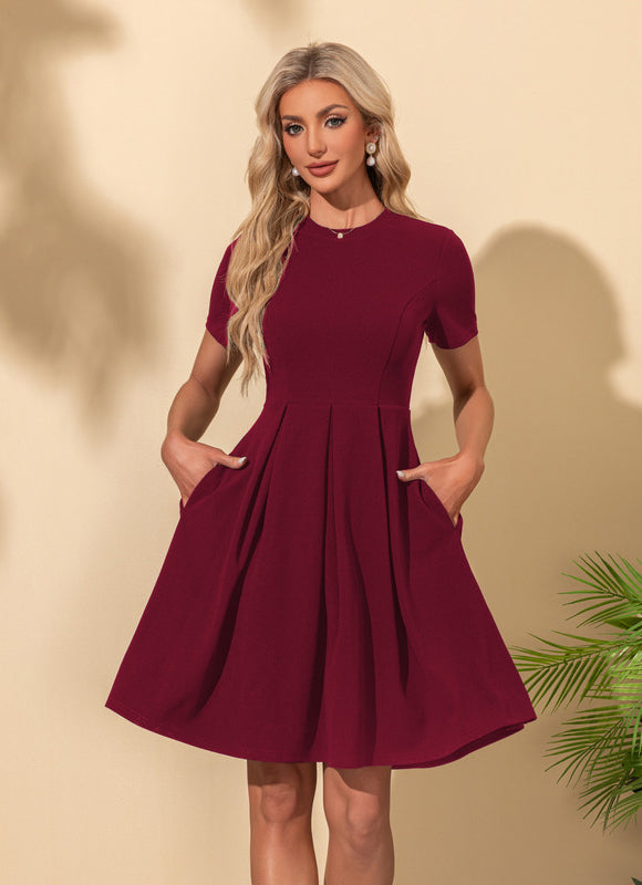 Robe Chic Navy Courte - gallery 1