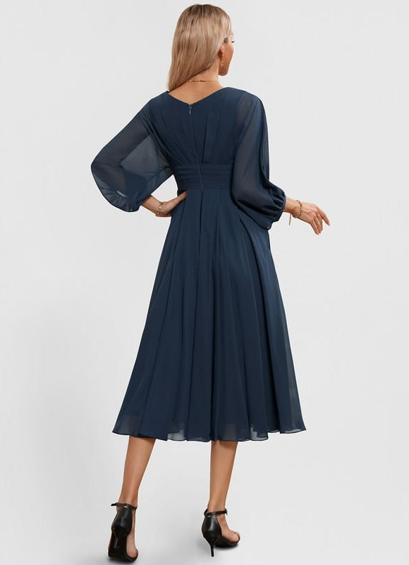 Robe Chic À Volants Florale - gallery 4