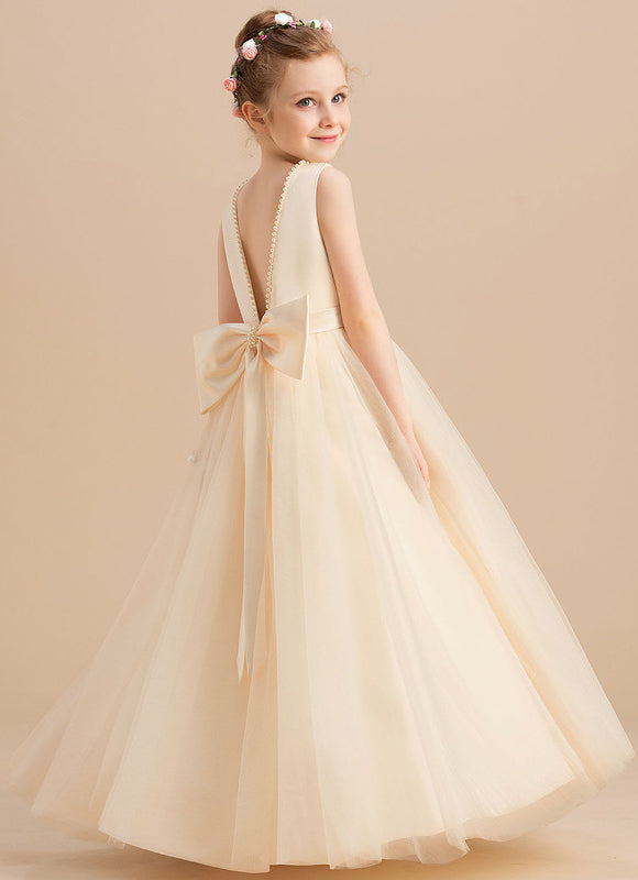 Robe Chic Satinée Écrue