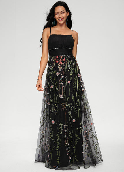 Robe Chic Florale Éthérée