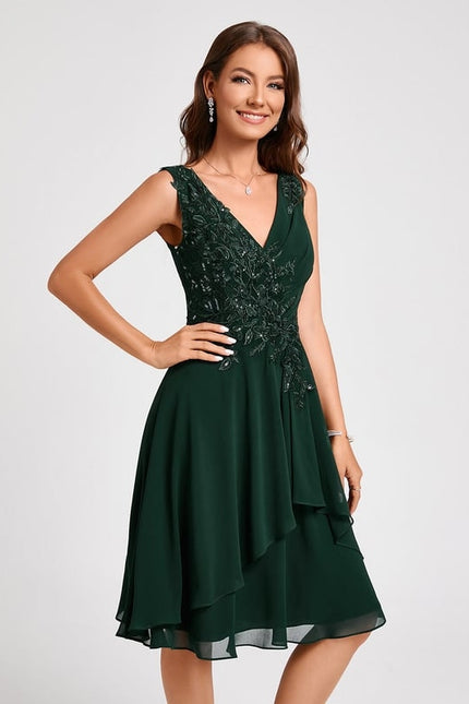 Robe Chic Sérénité Émeraude - gallery 5