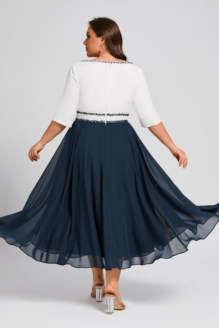 Robe Chic Chic Plissé Élégant - gallery 9