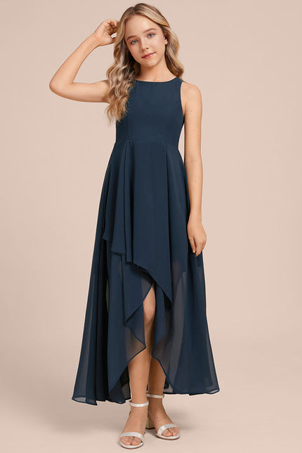 Robe Chic Bleu Nuit Élégant