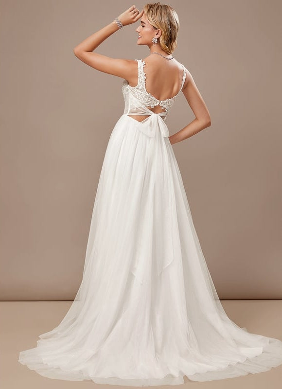Robe Chic De Mariée Aérienne - gallery 6