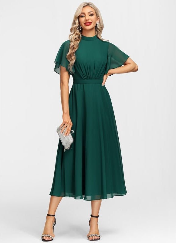 Robe Chic Midi Chiffon - gallery 1