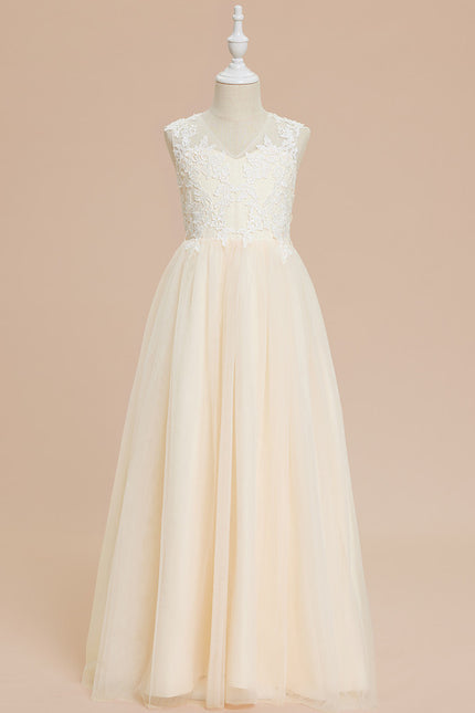 Robe Chic Enfant Écrue