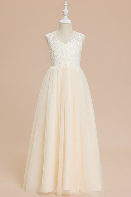 Robe Chic Enfant Écrue
