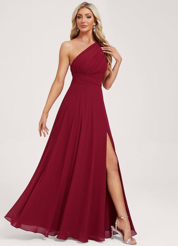 Robe Chic Bordeaux Fluide - gallery 3