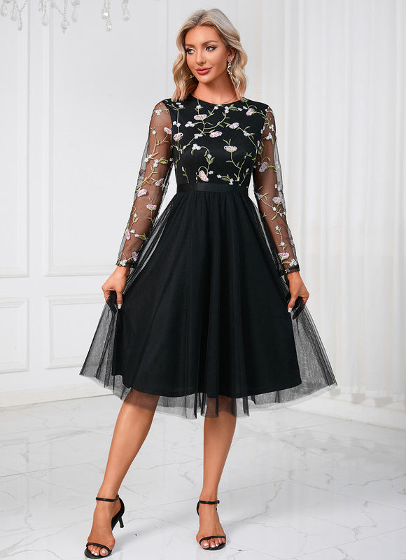 Robe Chic Fleur De Tulle - gallery 9