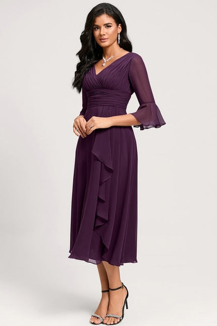 Robe Chic À Volants Florale - gallery 3