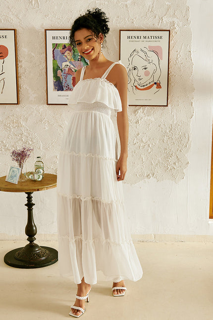 Robe Blanche Chic Pour Mariage - gallery 3