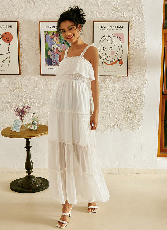 Robe Blanche Chic Pour Mariage - gallery 3