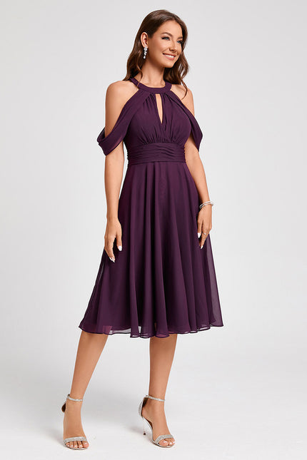 Robe Chic Éclat Violet - gallery 5