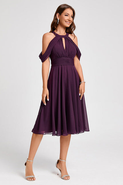 Robe Chic Éclat Violet - gallery 5