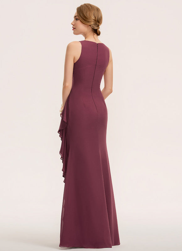 Robe Chic Bordeaux Volante - gallery 3