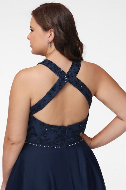 Robe Chic Tulle Marine - gallery 8