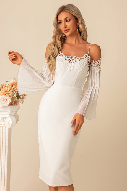Robe Chic Écrue Élégante