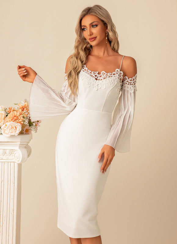 Robe Chic Écrue Élégante