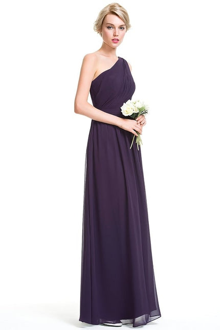 Robe Chic Asymétrique Beige - gallery 2