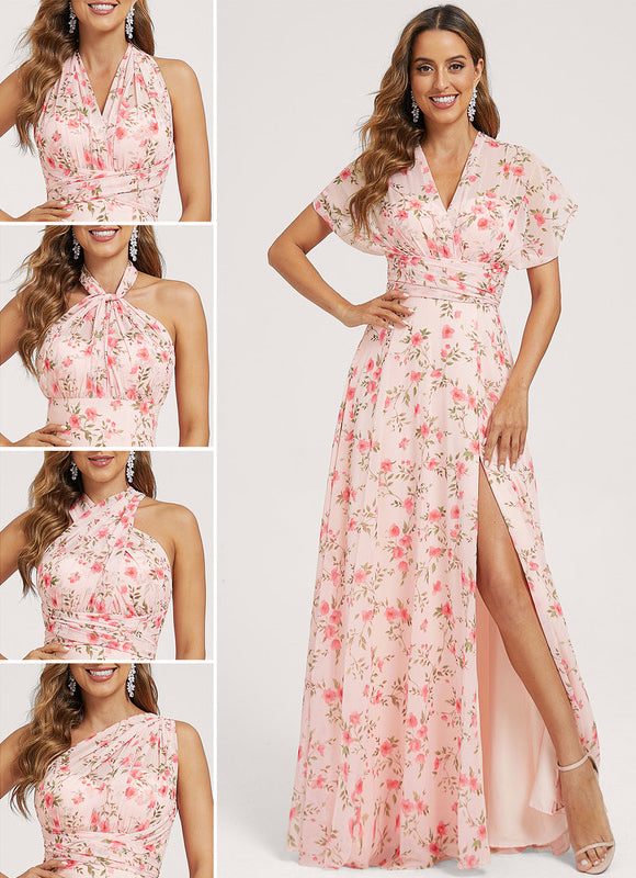 Robe Chic Bordeaux Fluide