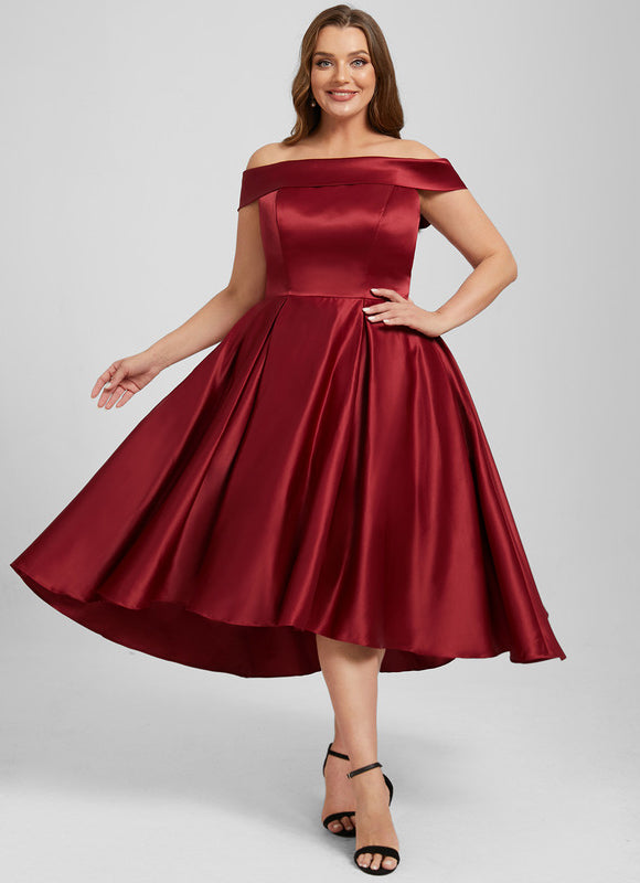 Robe Chic Bordeaux Élégance - gallery 6