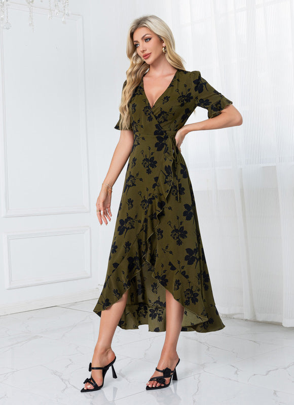 Robe Portefeuille Chic Pour Mariage - gallery 3