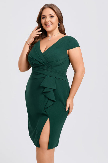 Robe Chic Rose Ajustée - gallery 8