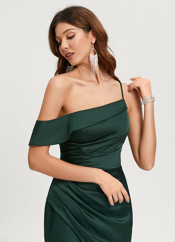 Robe Chic Décolleté Satiné Chic - gallery 4
