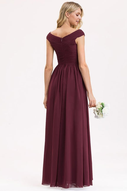 Robe Chic Violet Élégant - gallery 3