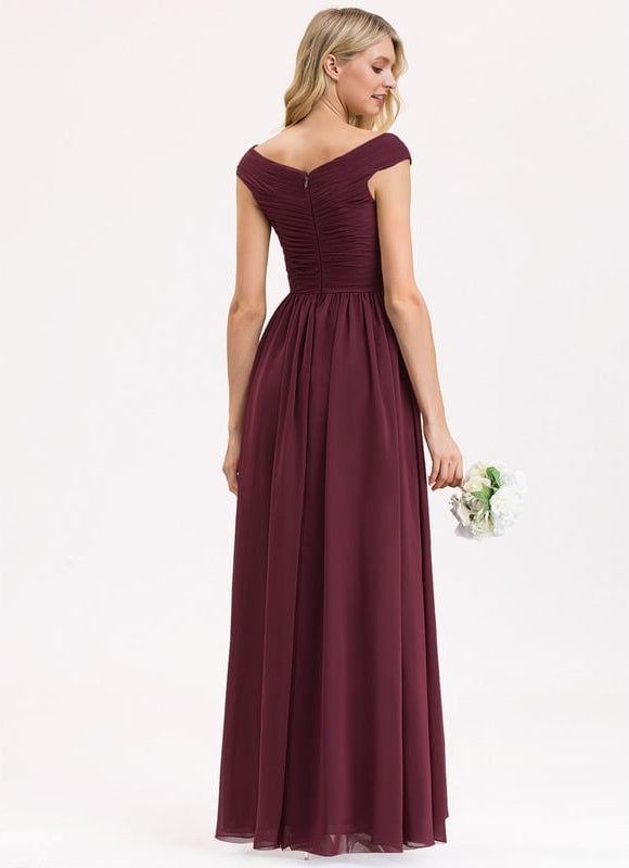 Robe Chic Violet Élégant - gallery 3