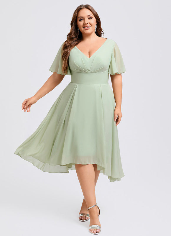 Robe Chic Fluide Bleu Nuit - gallery 6