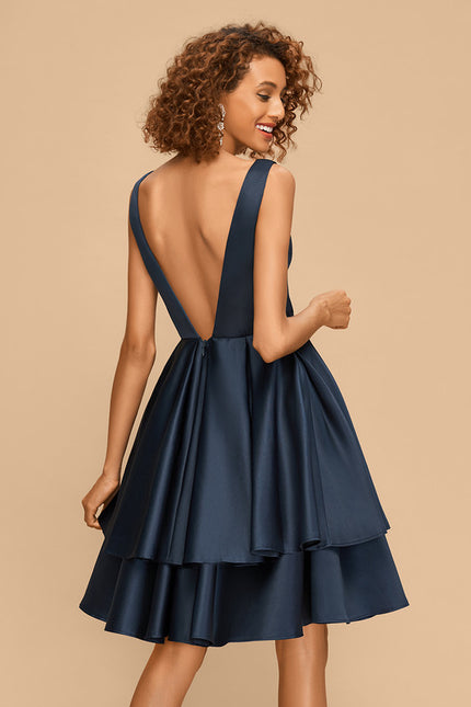 Robe Chic Satinée Cascade