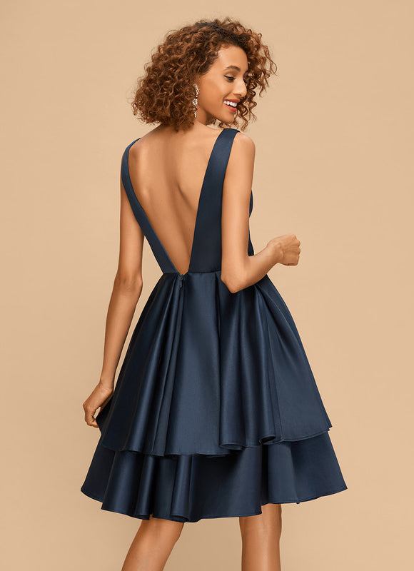 Robe Chic Satinée Cascade